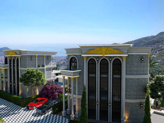 The magnificent villa in Bektas, Alanya